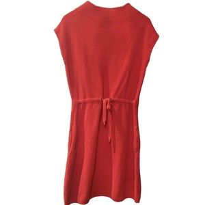 Lilly Pulitzer‎ Dress Size Small Mock Neck Cap Blouson Drawstring Waist Waffle